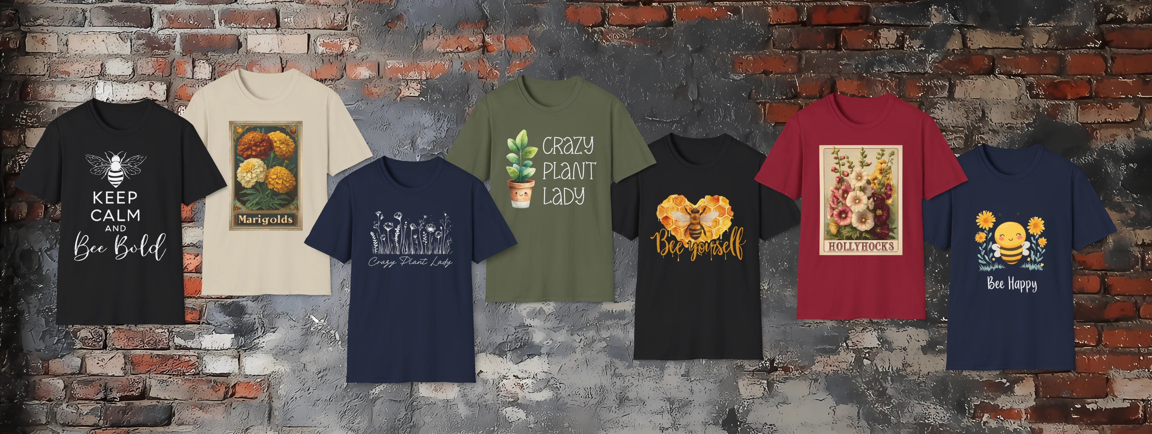 Bee In Bloom Nature Bee Lover T Shirts Garden Graphic Tees bee-in-bloom-nature-bee-lover-t-shirts-garden-graphic-tees