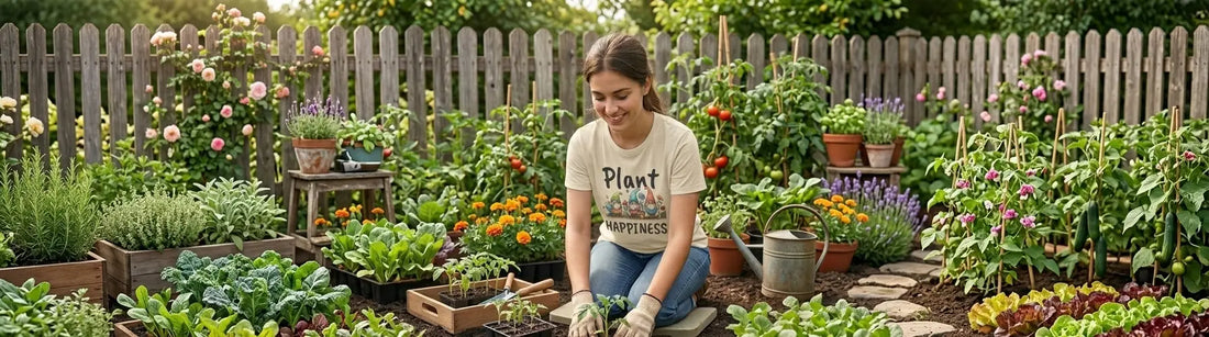 Why Gardening Feels Like Therapy (And the Shirts That Say It Best)