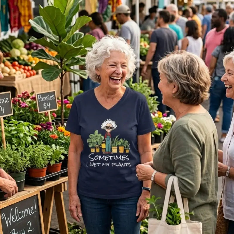Looking for a Women's Garden Shirt? Here's Why We Chose the Bella+Canvas V-Neck