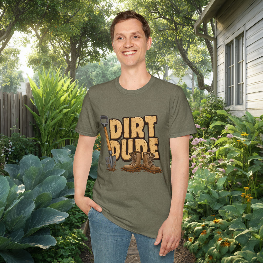 Dirt Dude T-Shirt for Gardeners