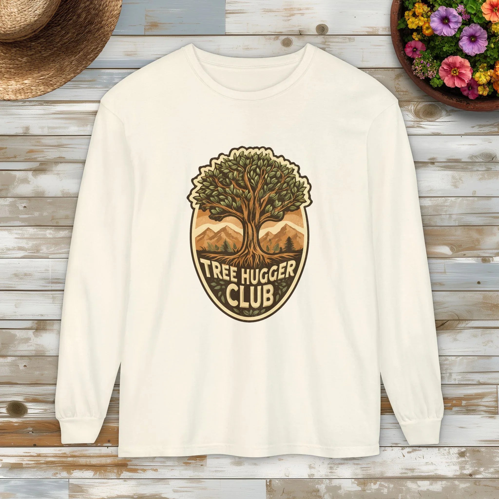 Tree Hugger Club Long Sleeve Tee
