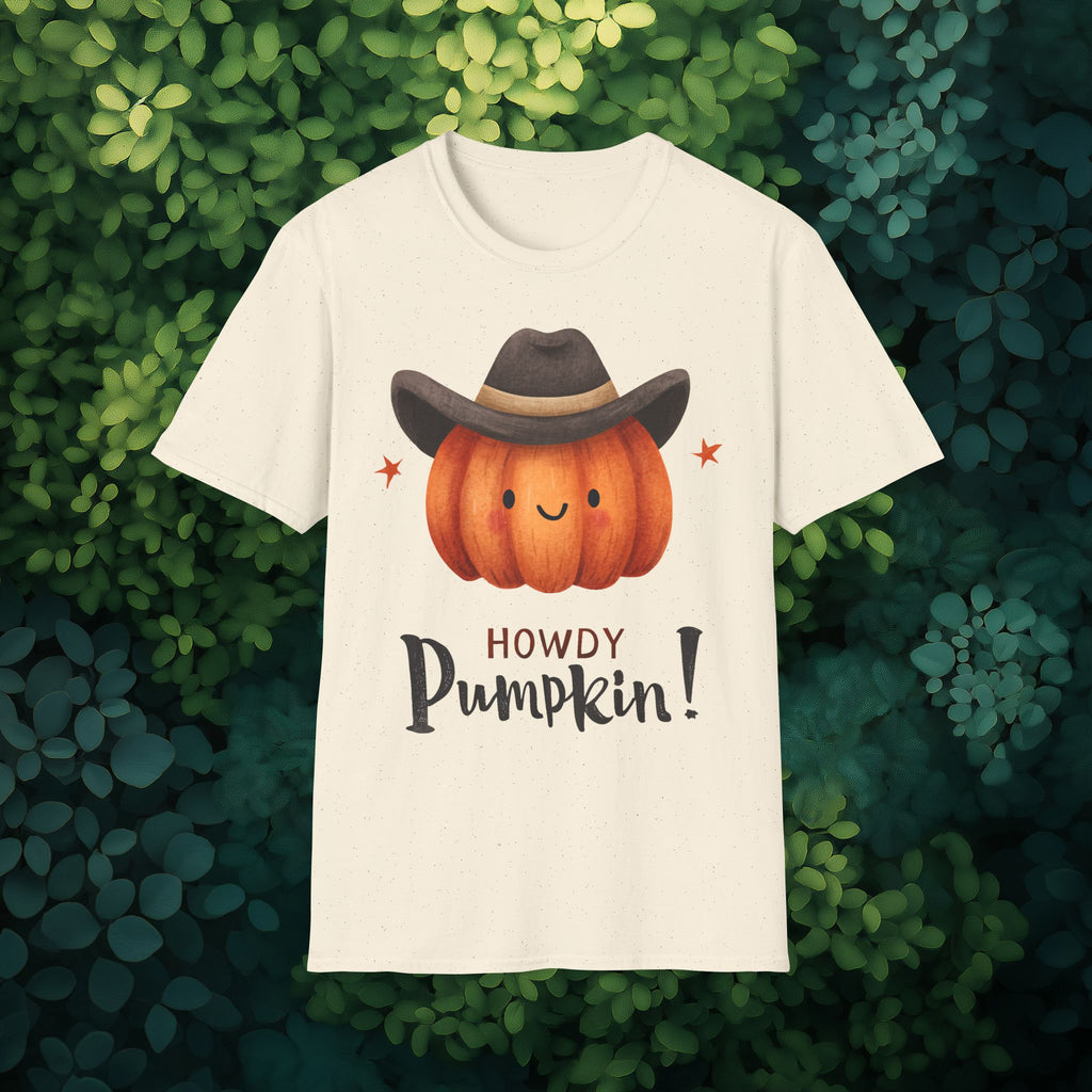 Howdy Pumpkin T-Shirt - Modern Minimalist Vibe