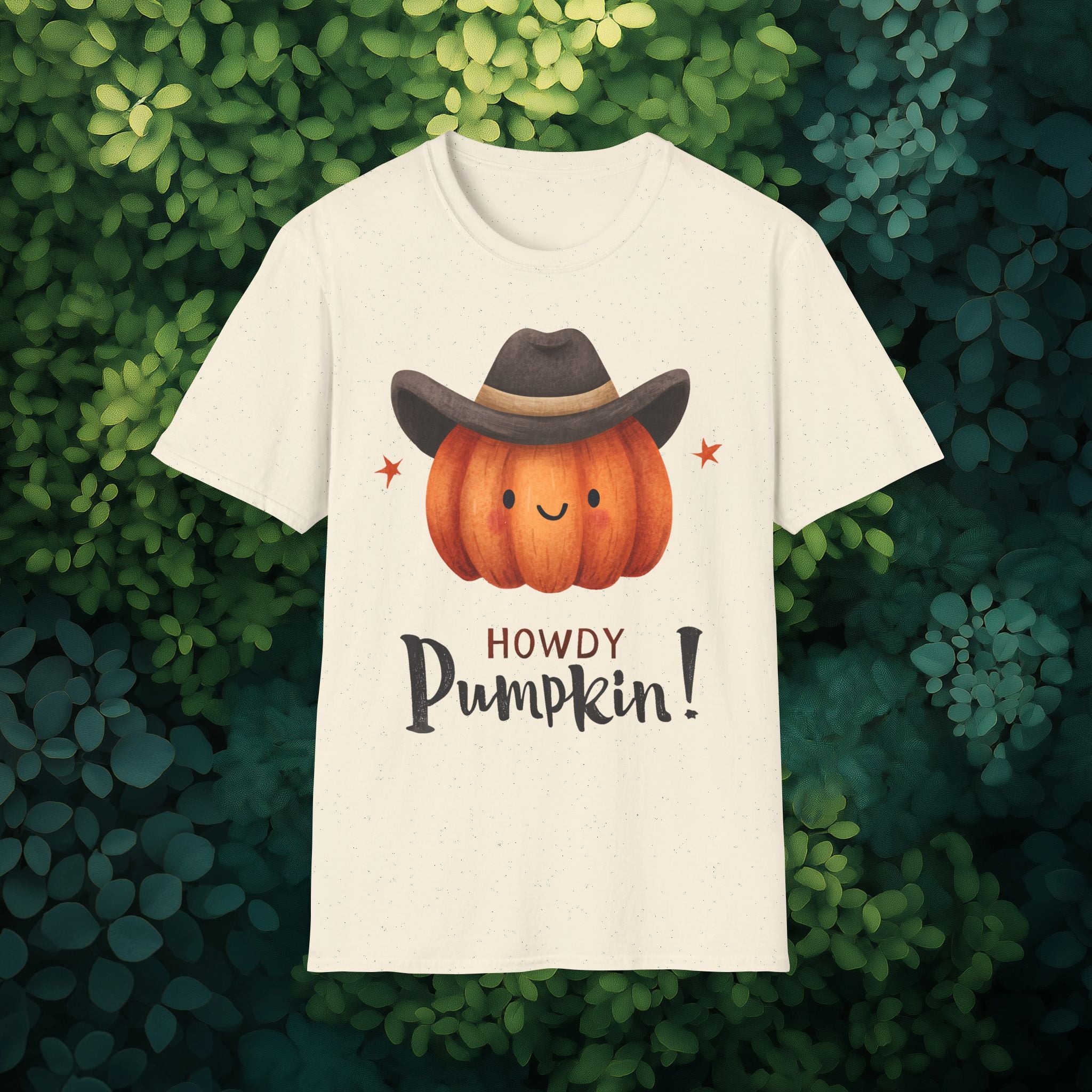 Howdy Pumpkin T-Shirt - Modern Minimalist Vibe