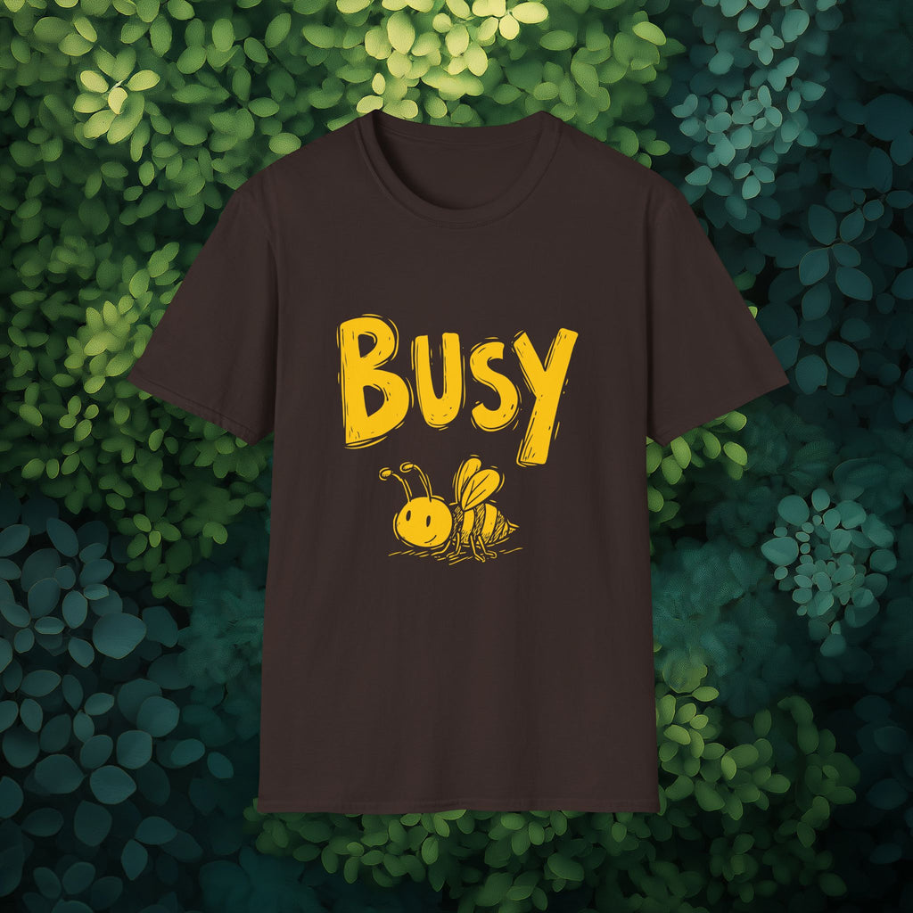 Busy Bee Doodle T-Shirt for Nature Lovers