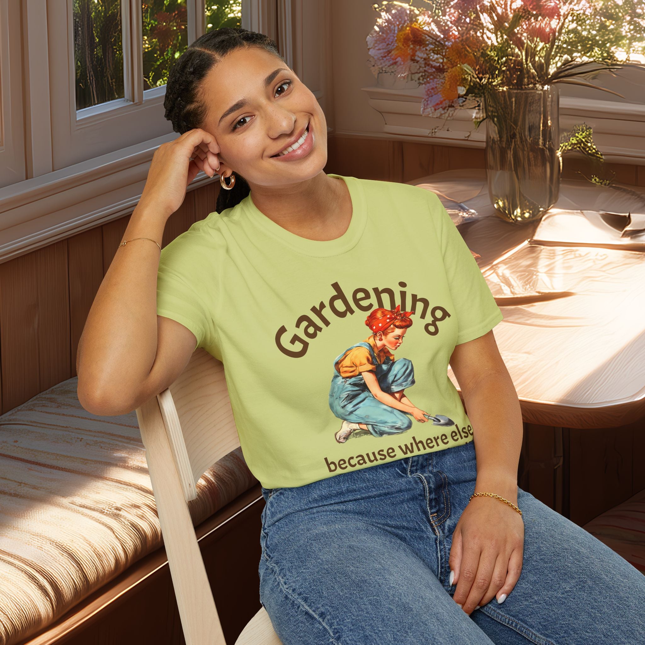 Gardening Dark Humor T-Shirt – Hide the Bodies Edition