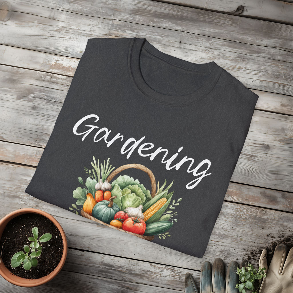 Gardening is My Therapy T-Shirt for Gardeners & Nature Lovers