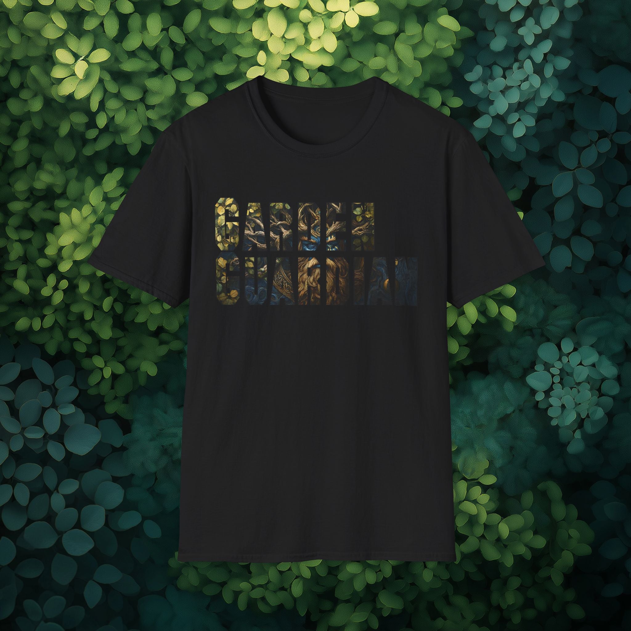 Fantasy Garden Guardian T-Shirt for Gardeners