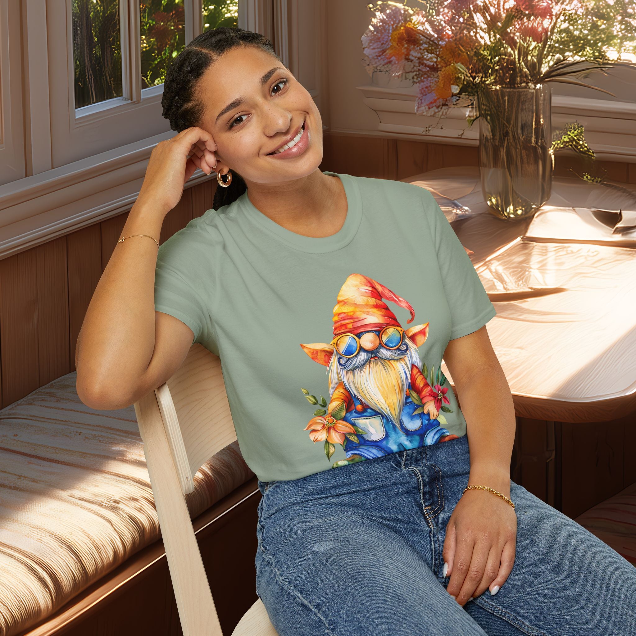 Summer Vibes Farmer Gnome T-Shirt