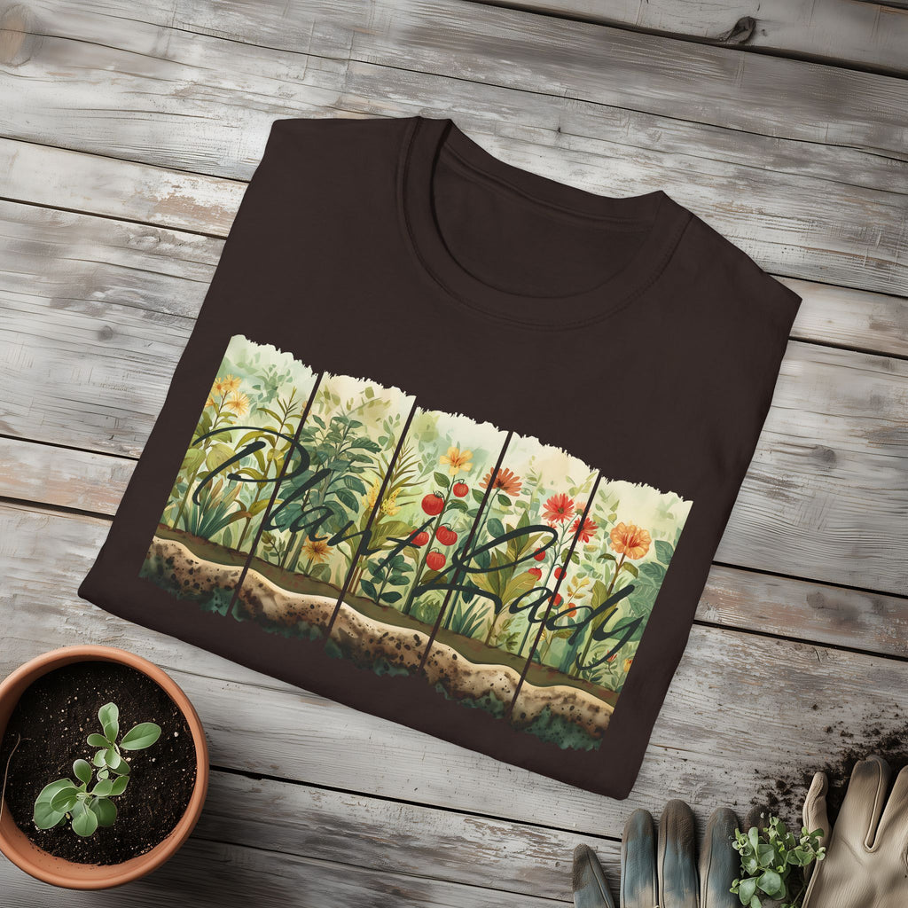 Plant Lady Backyard Gardener T-Shirt for