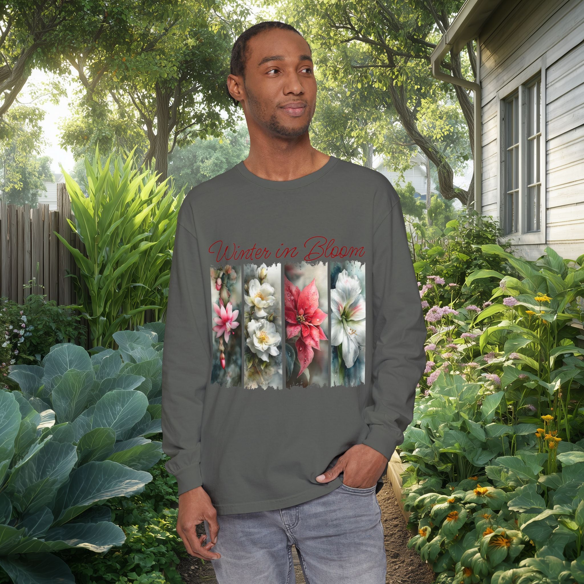 Winter in Bloom Long Sleeve Tee