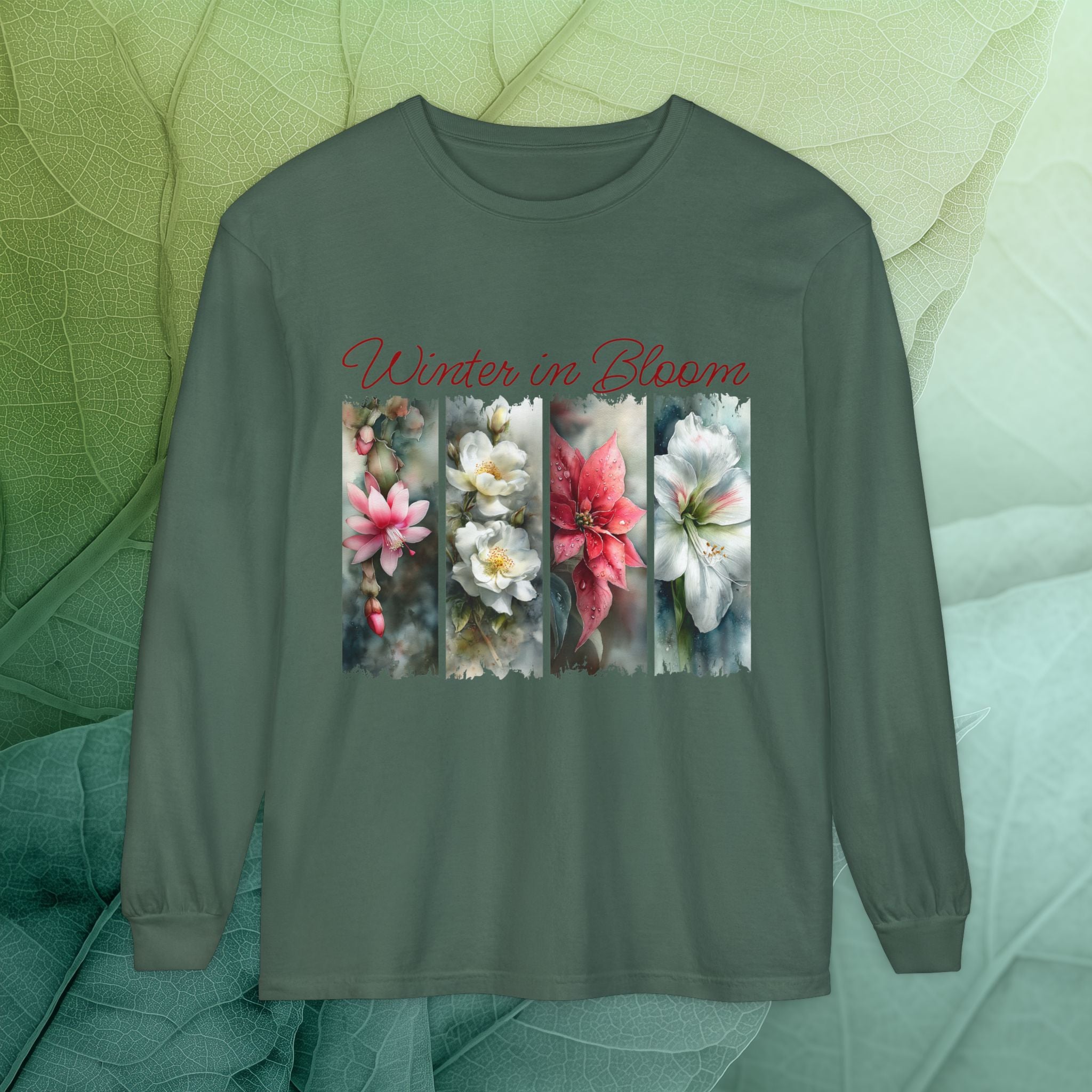 Winter in Bloom Long Sleeve Tee