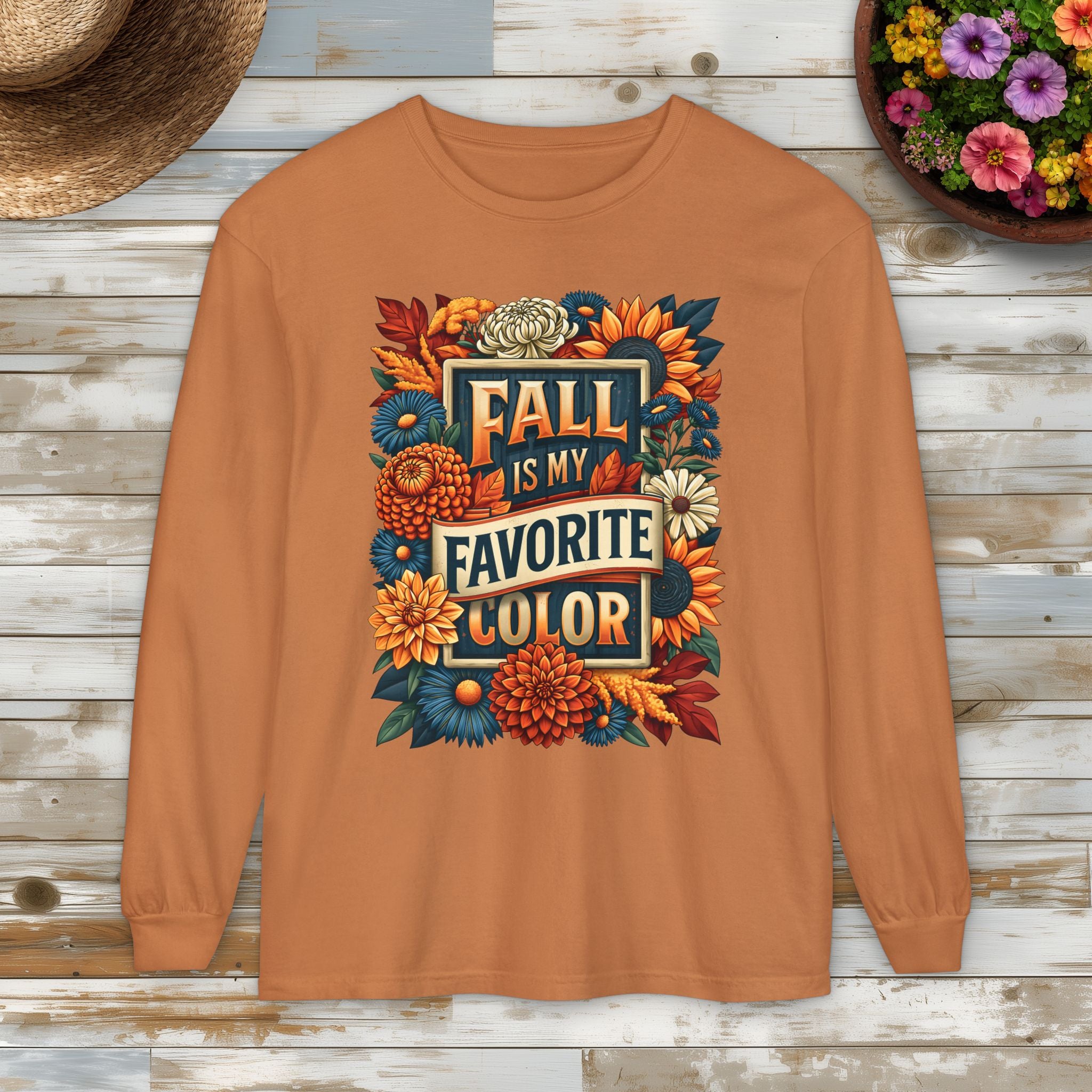 Fall is My Favorite Color Long Sleeve Tee