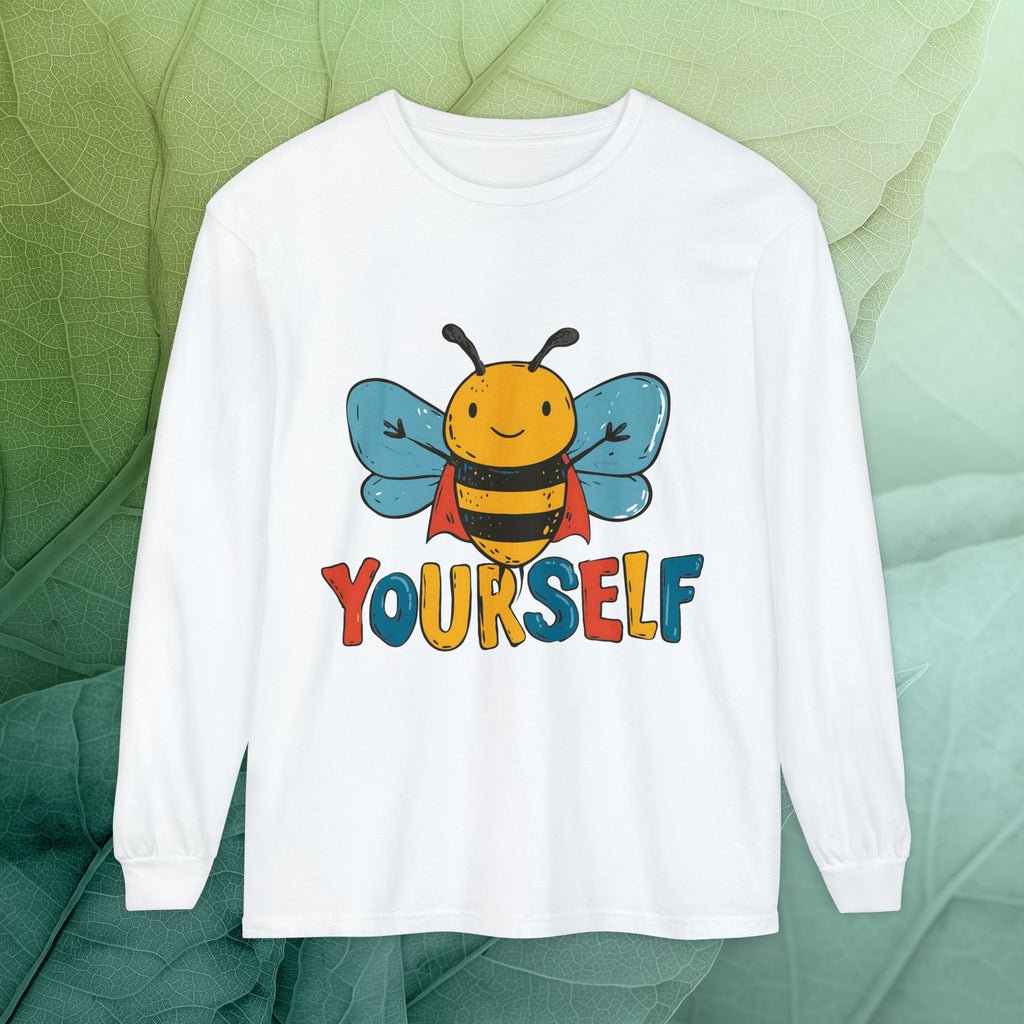 Superhero Bee Yourself Long Sleeve Tee