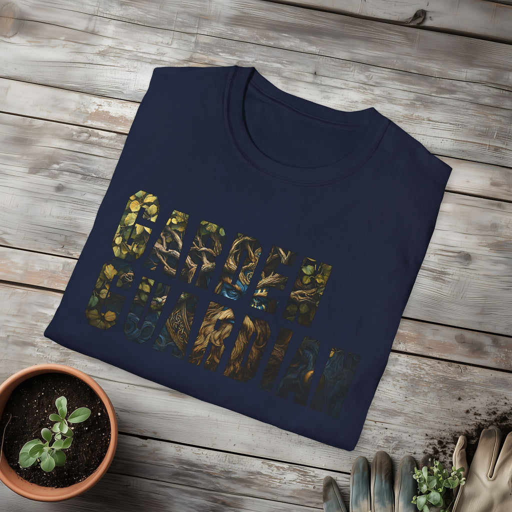 Fantasy Garden Guardian T-Shirt for Gardeners
