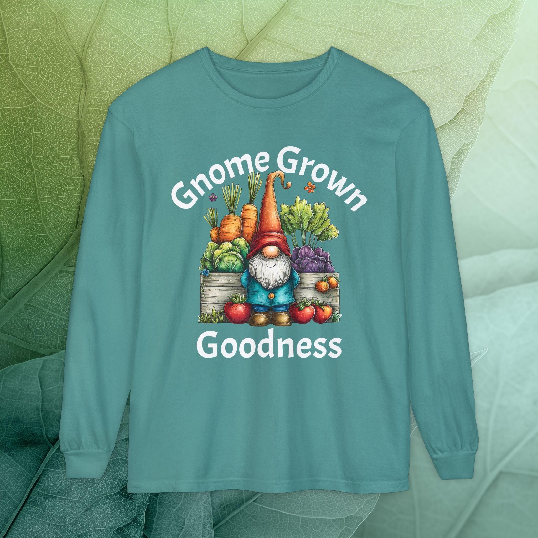 Gnome Grown Goodness Long Sleeve Tee