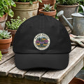 Plant Native Vintage Pollinator Garden Emblem Dad Hat