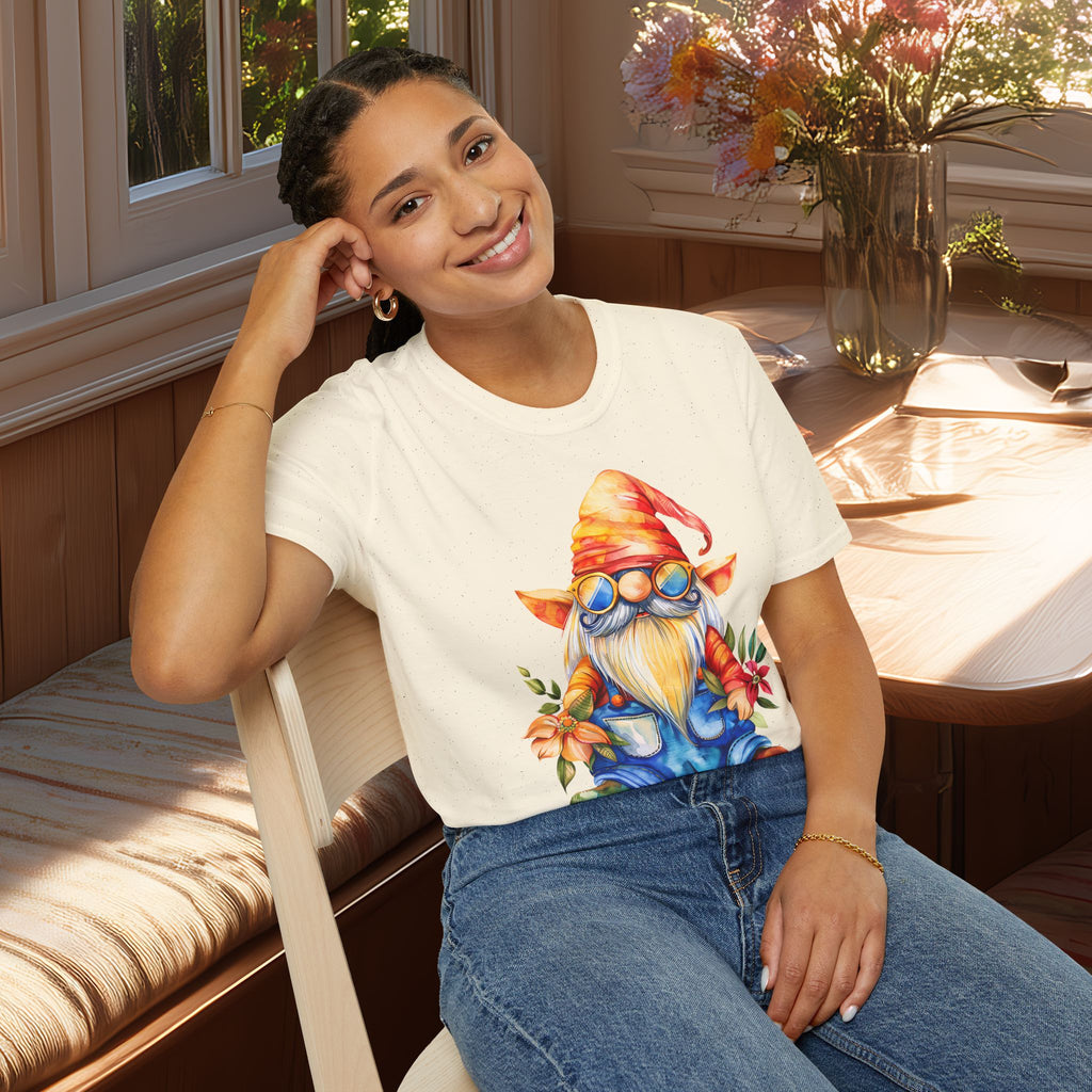 Summer Vibes Farmer Gnome T-Shirt