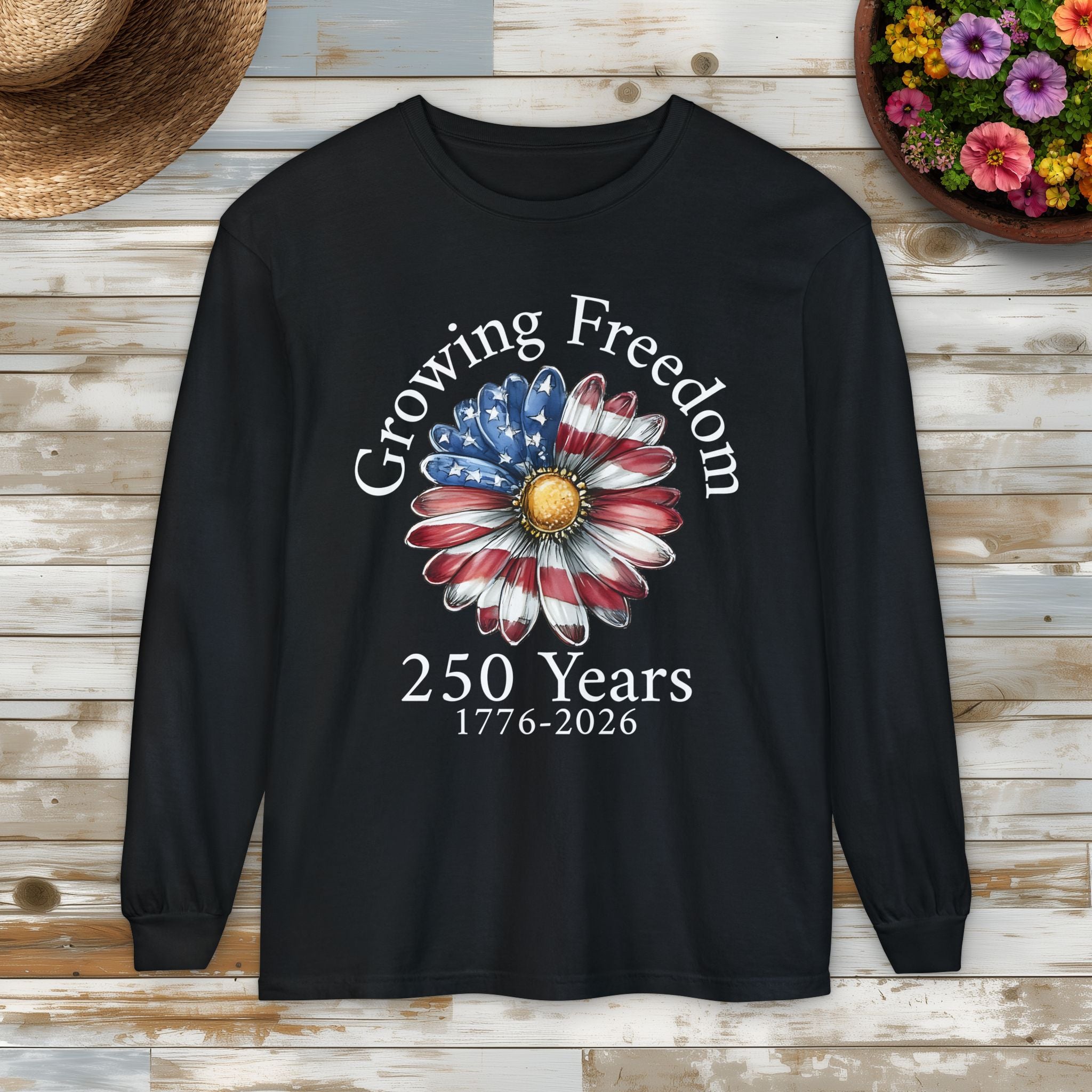 Growing Freedom Long Sleeve Tee