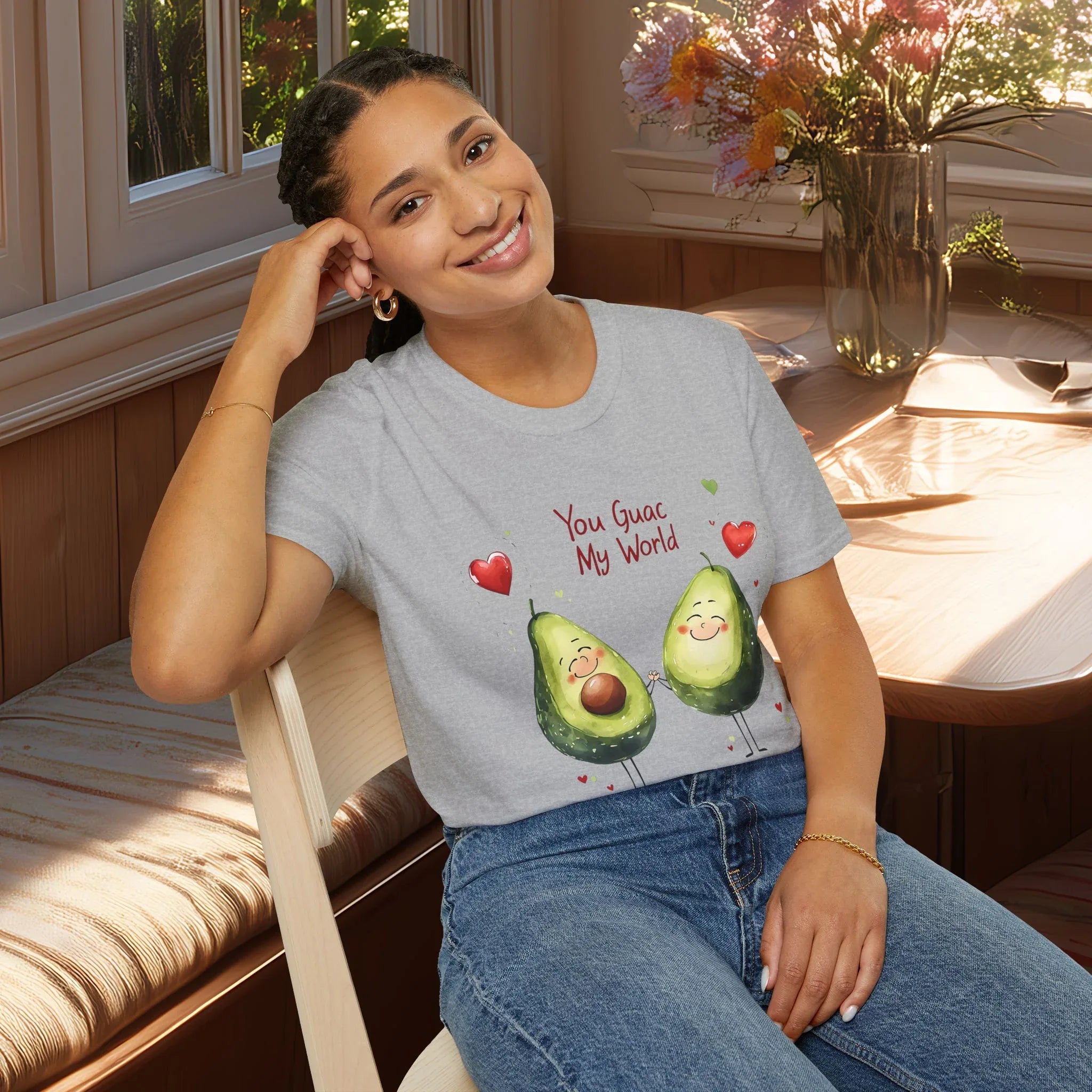You Guac My World Valentine T-shirt