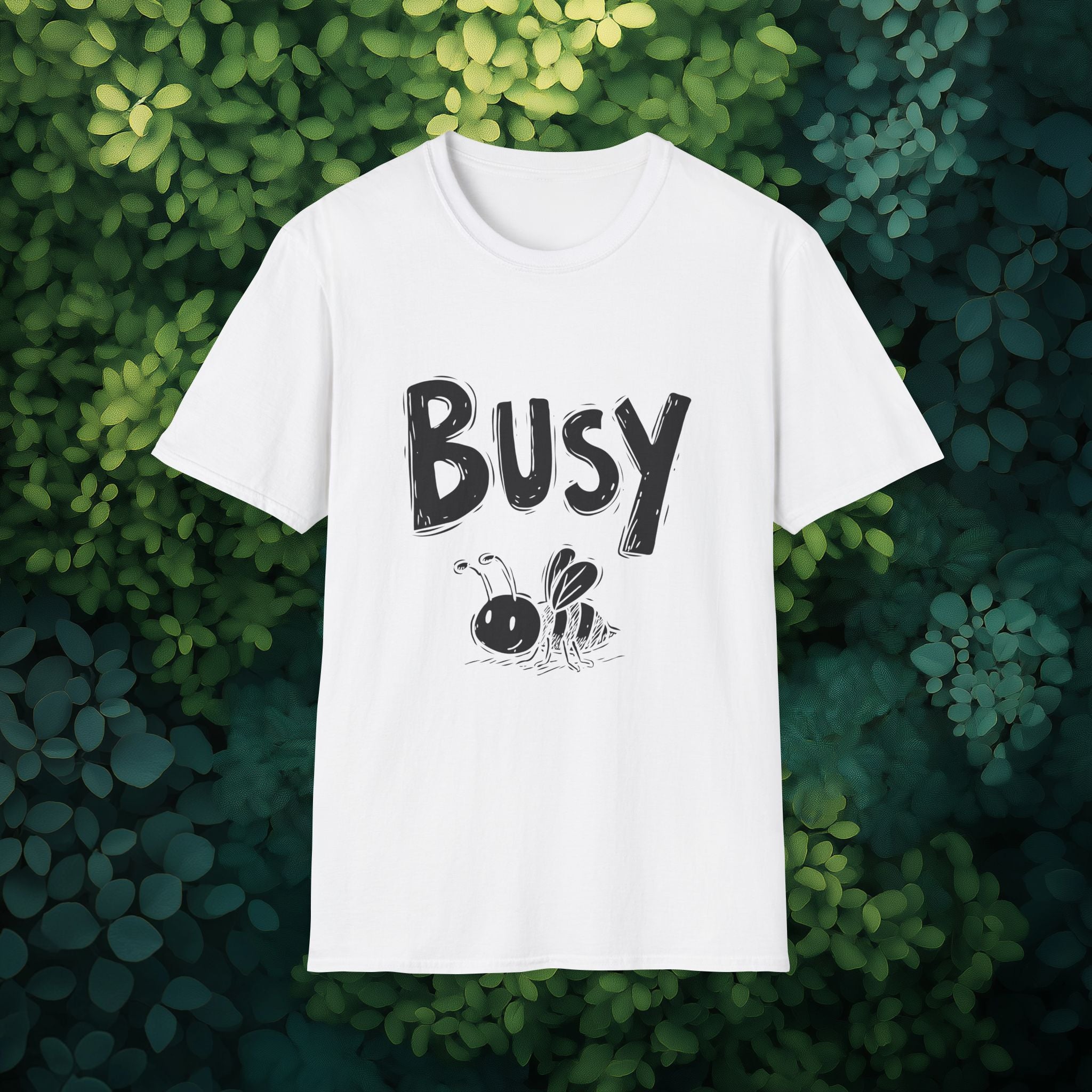 Busy Bee Doodle T-Shirt for Nature Lovers
