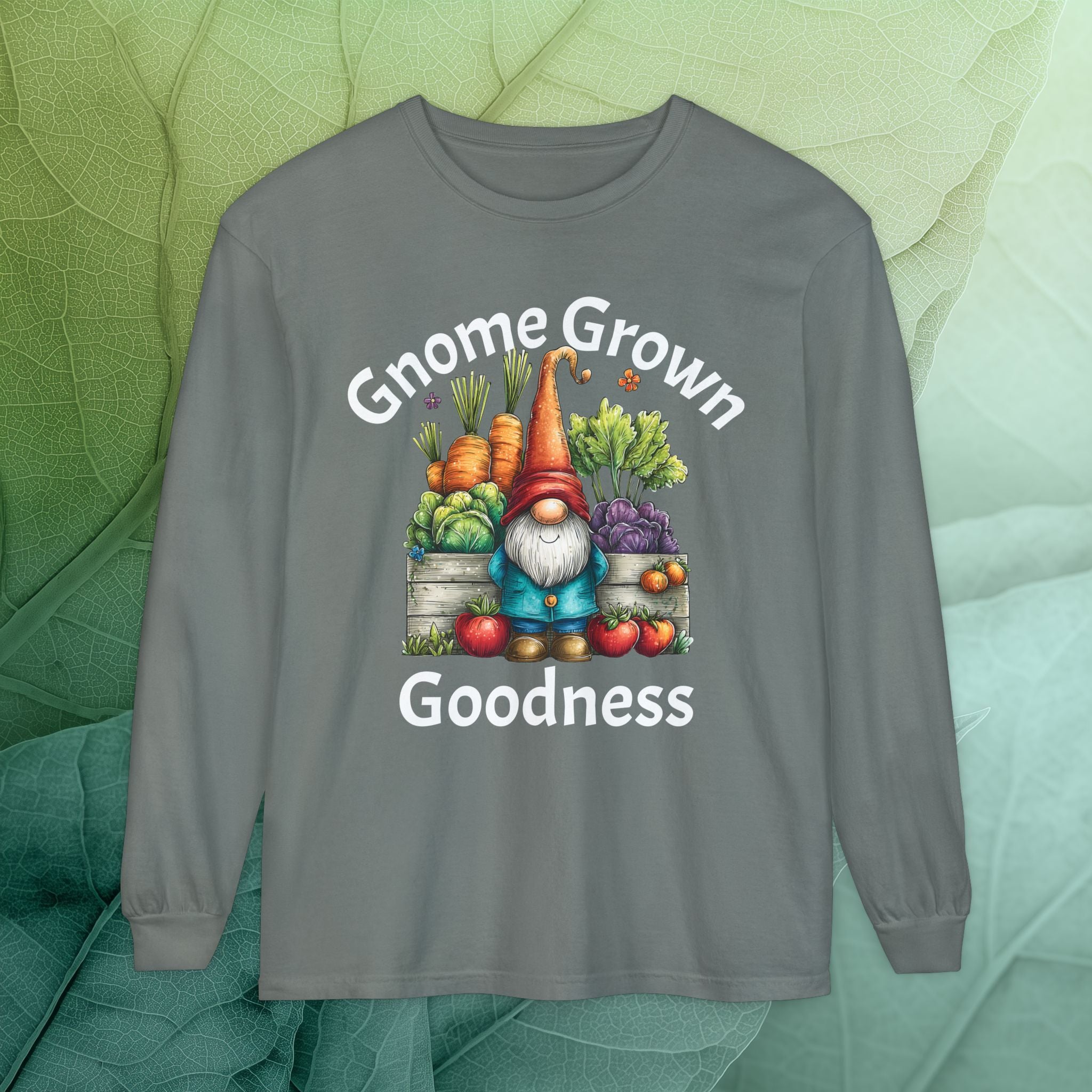 Gnome Grown Goodness Long Sleeve Tee