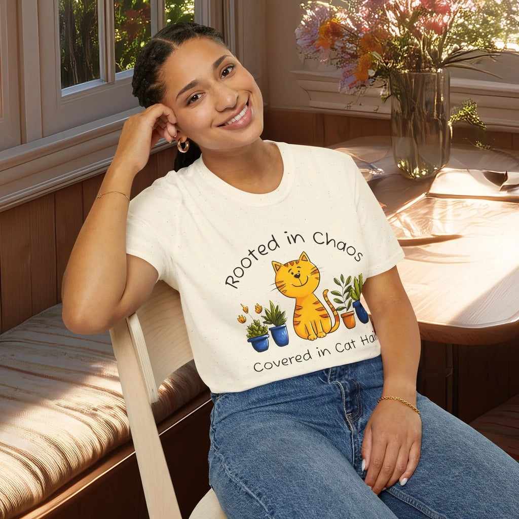 Cartoon Chaos & Cat Hair T-Shirt