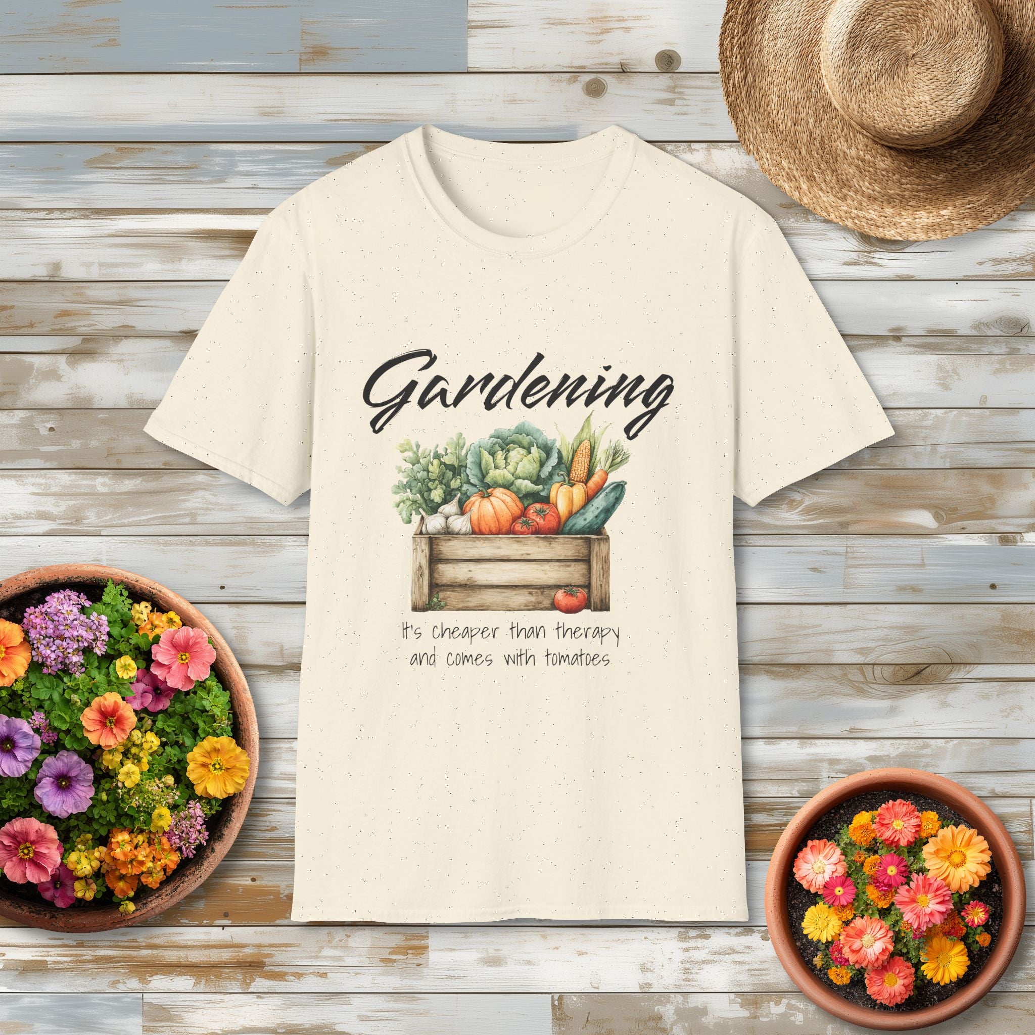 Cheaper Than Therapy and Comes with Tomatoes T-Shirt