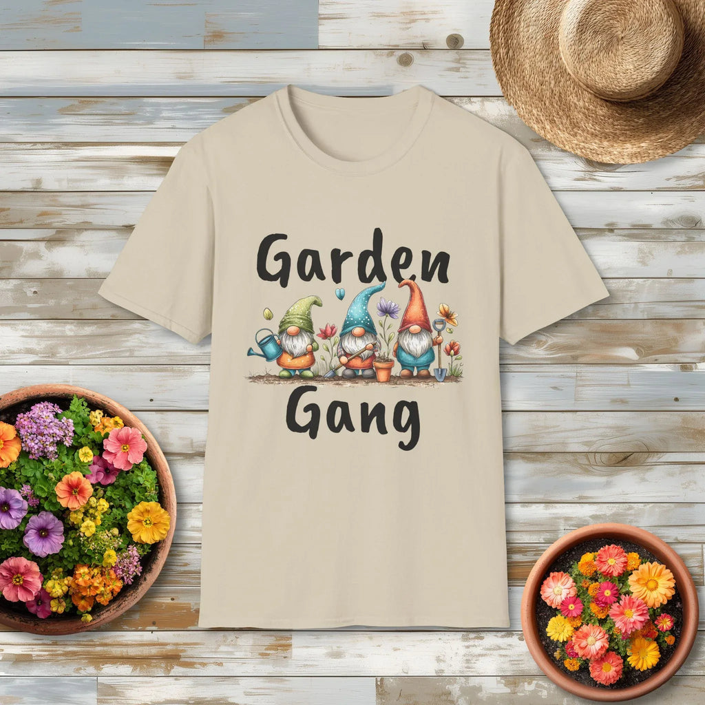 Garden Gang Shirt – Whimsical Gnome Garden Tee