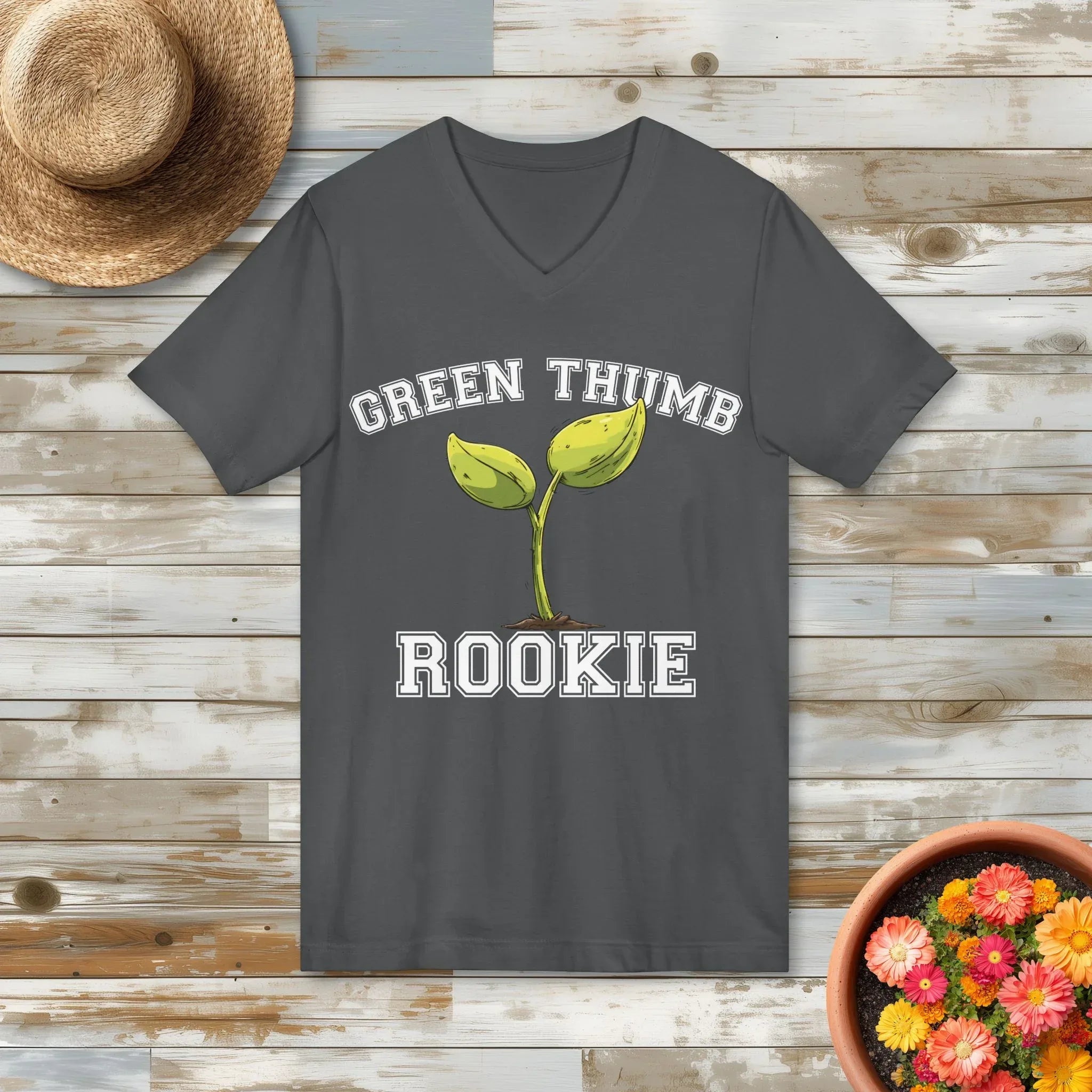 Green Thumb Rookie V-Neck Shirt