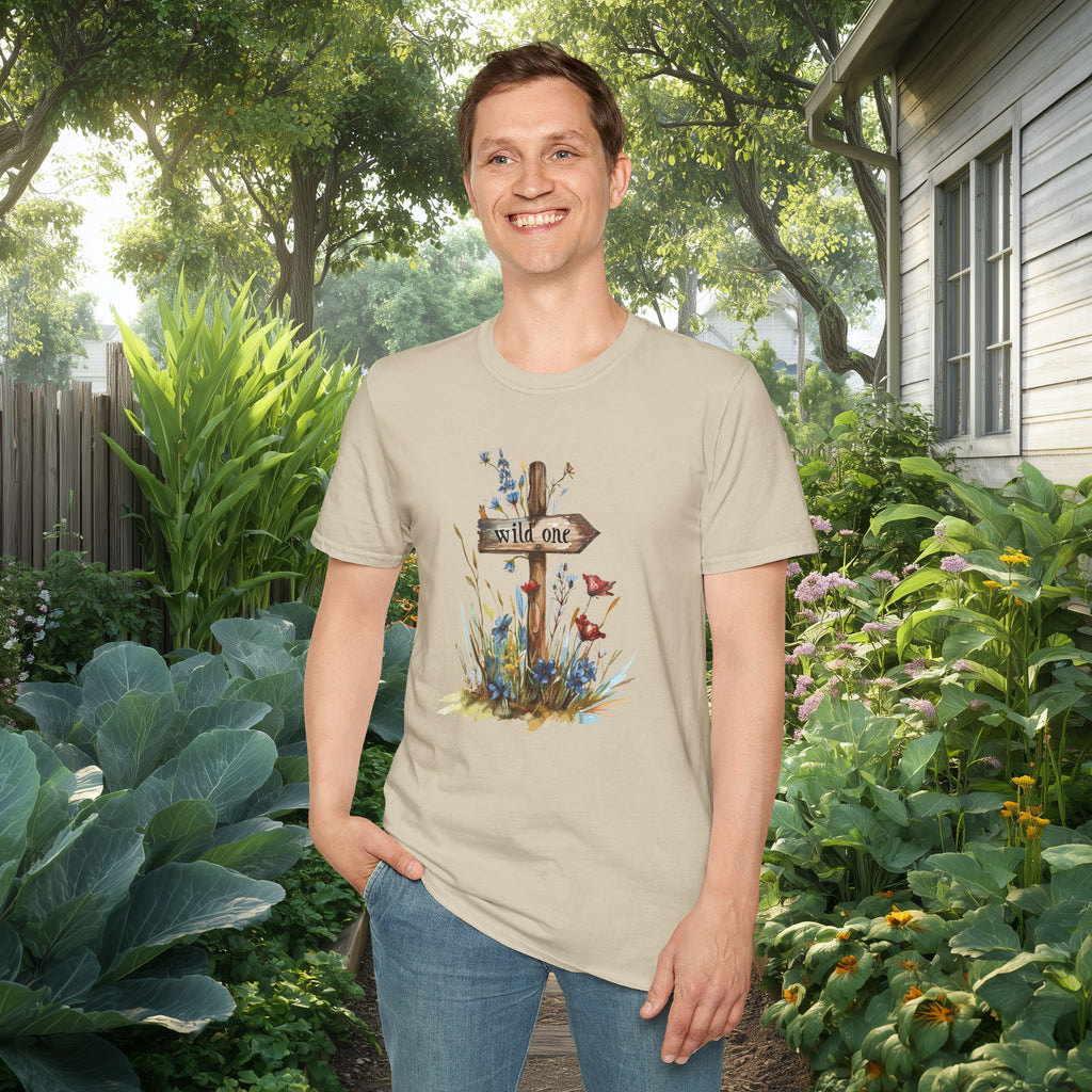 Wild One Wildflower Watercolor T-Shirt