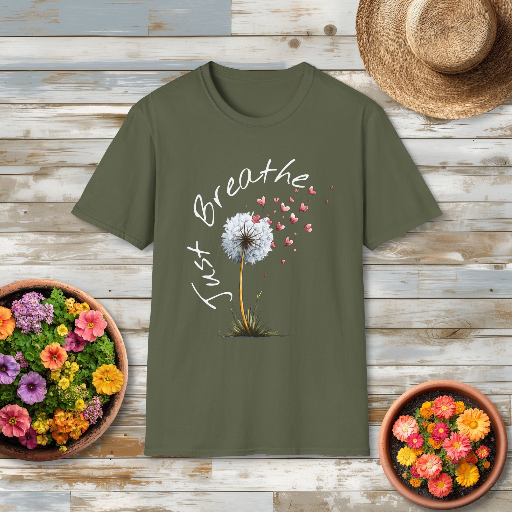Just Breathe Dandelion Tee