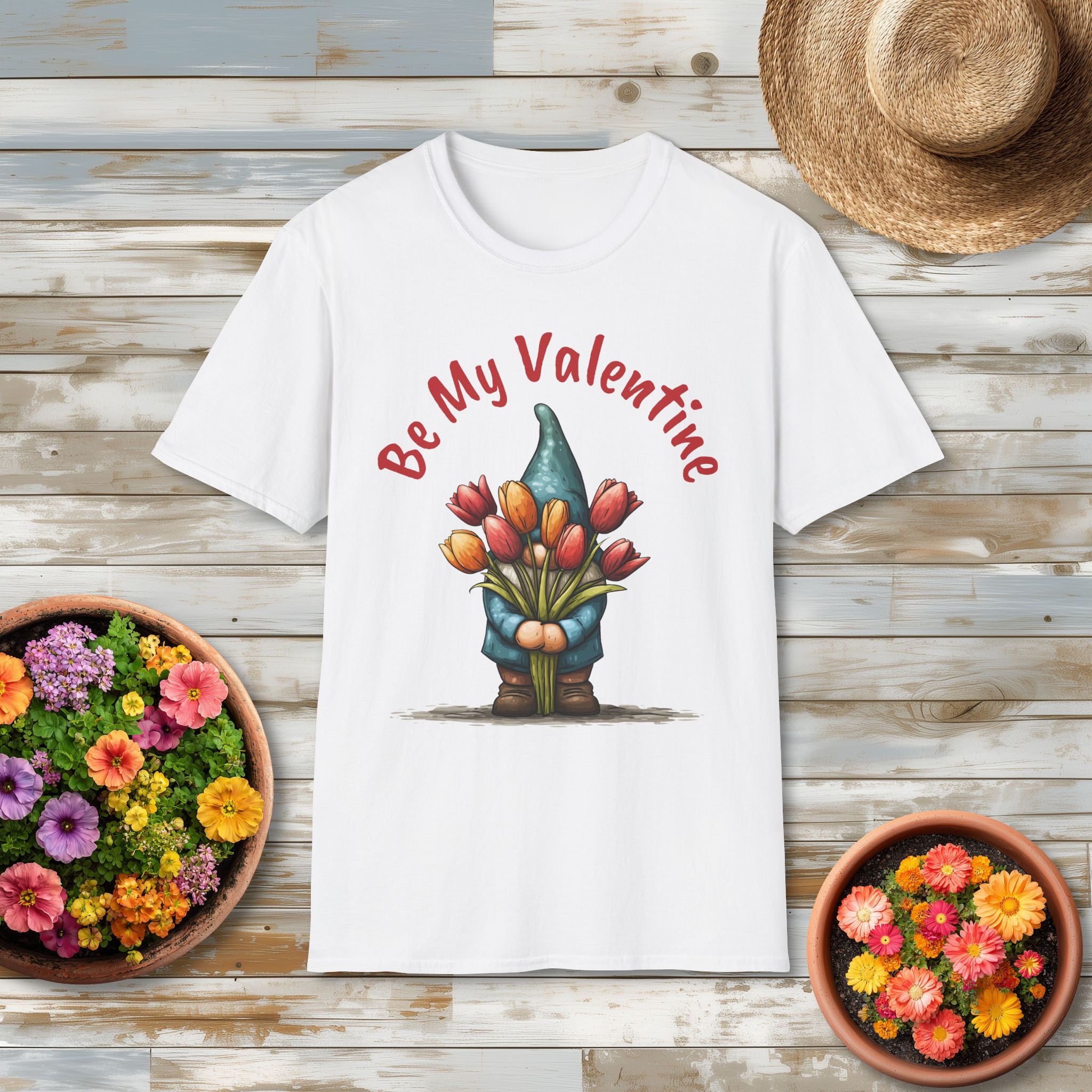 Be My Valentine Gnome T-Shirt