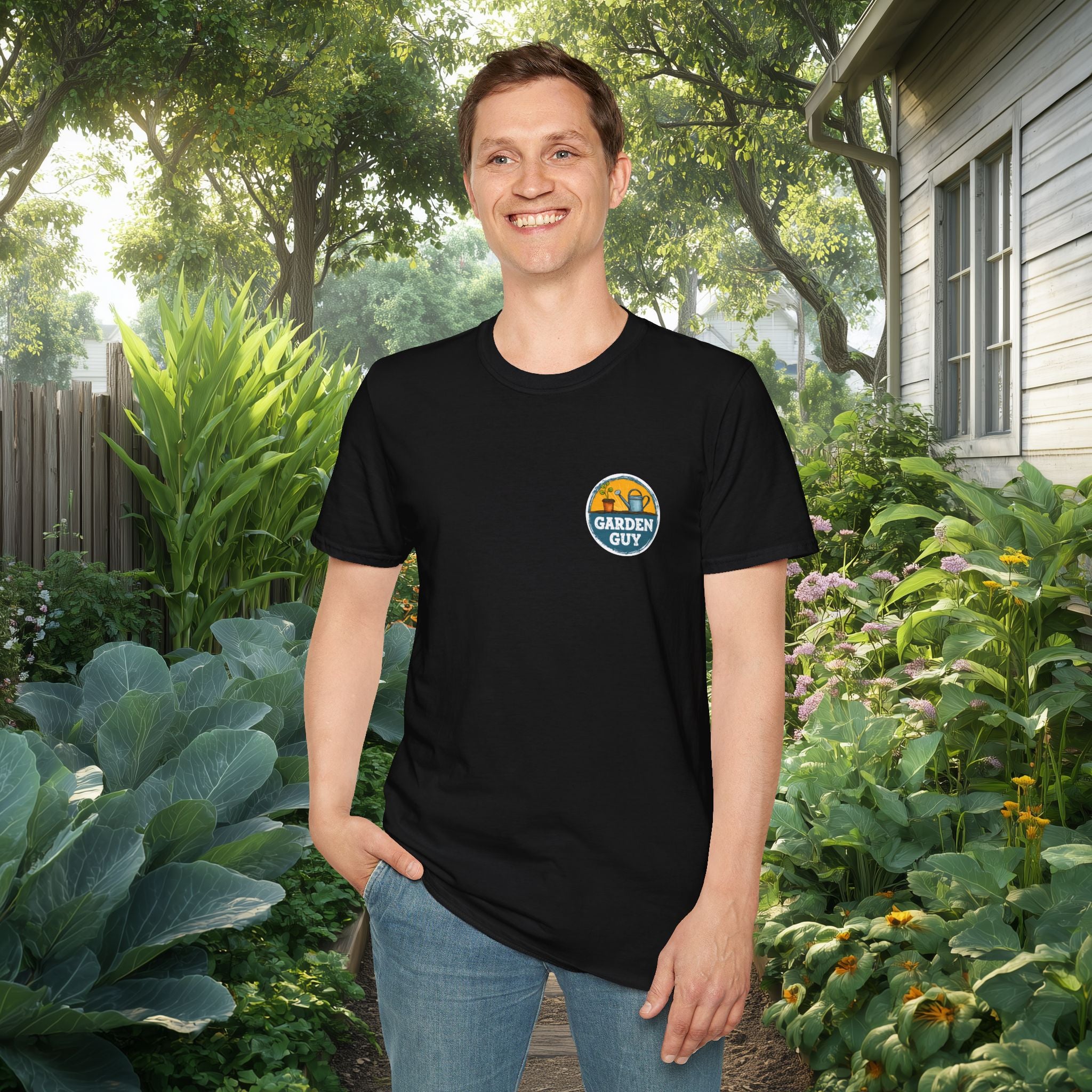 Pocket Garden Guy T-Shirt for Gardeners