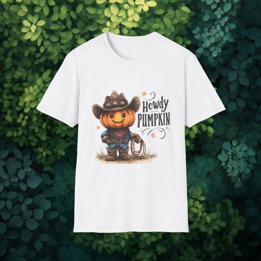 Howdy Pumpkin Cowboy Western T-Shirt