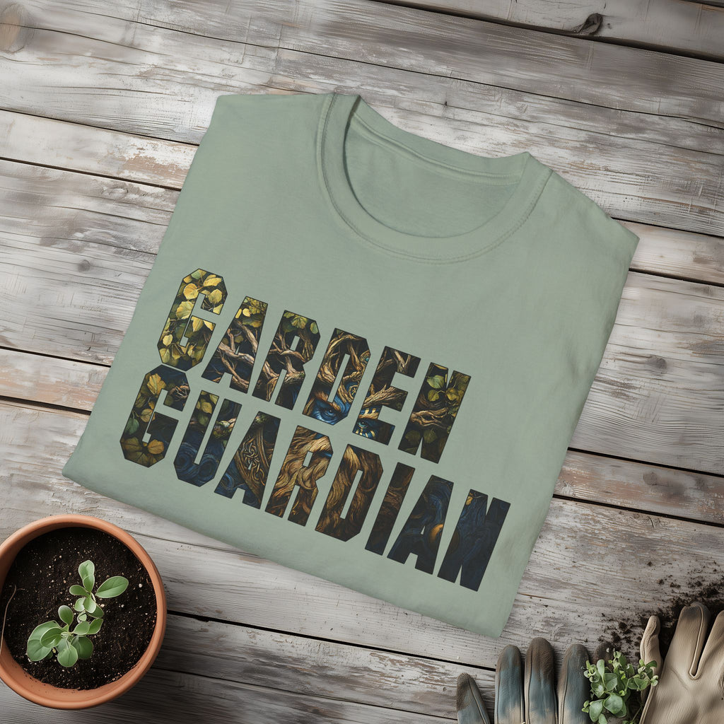 Fantasy Garden Guardian T-Shirt for Gardeners