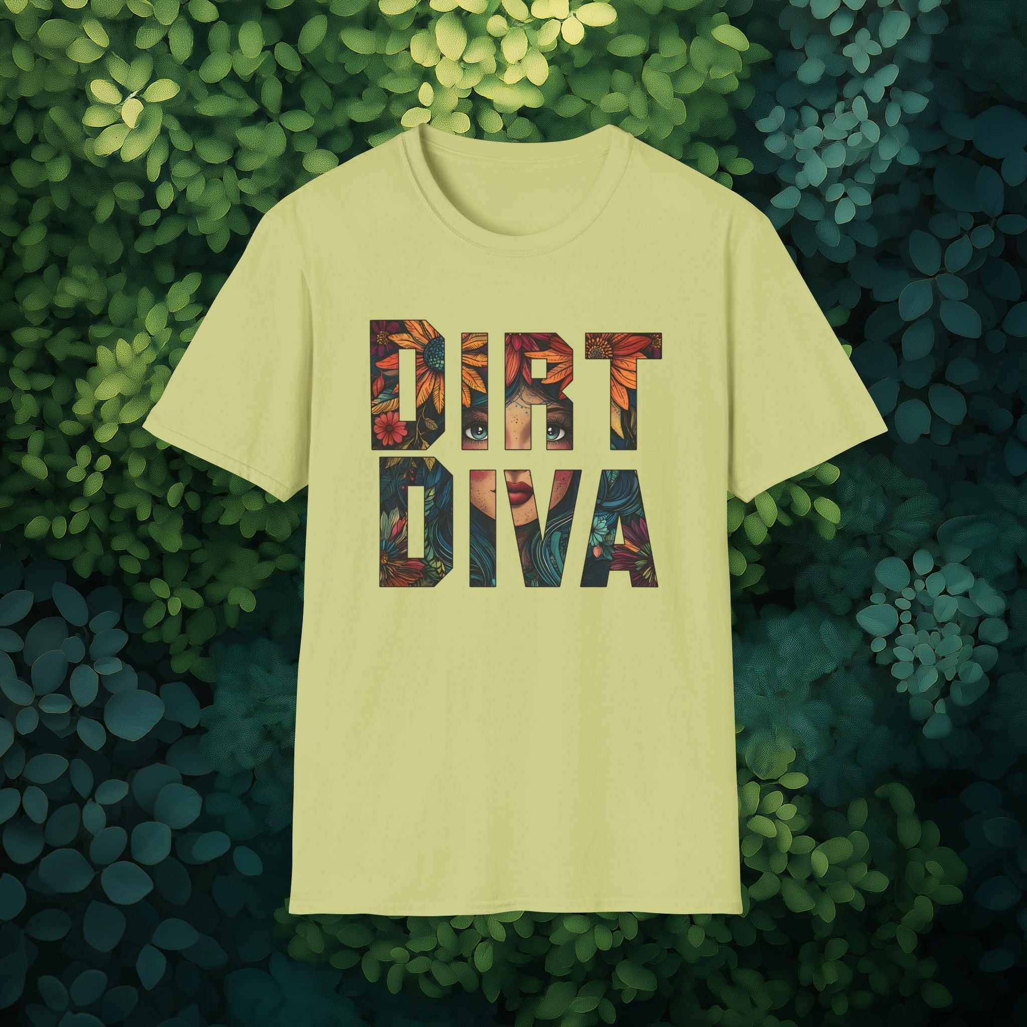 Boho Dirt Diva T-Shirt for  Nature Lovers