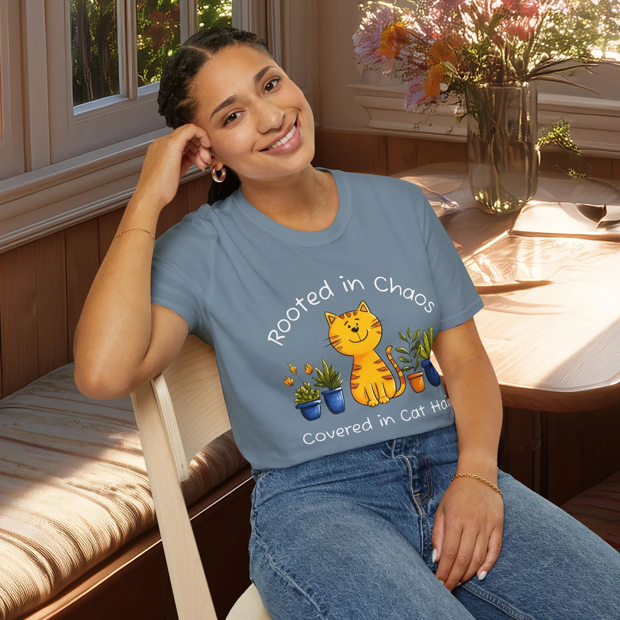 Cartoon Chaos & Cat Hair T-Shirt