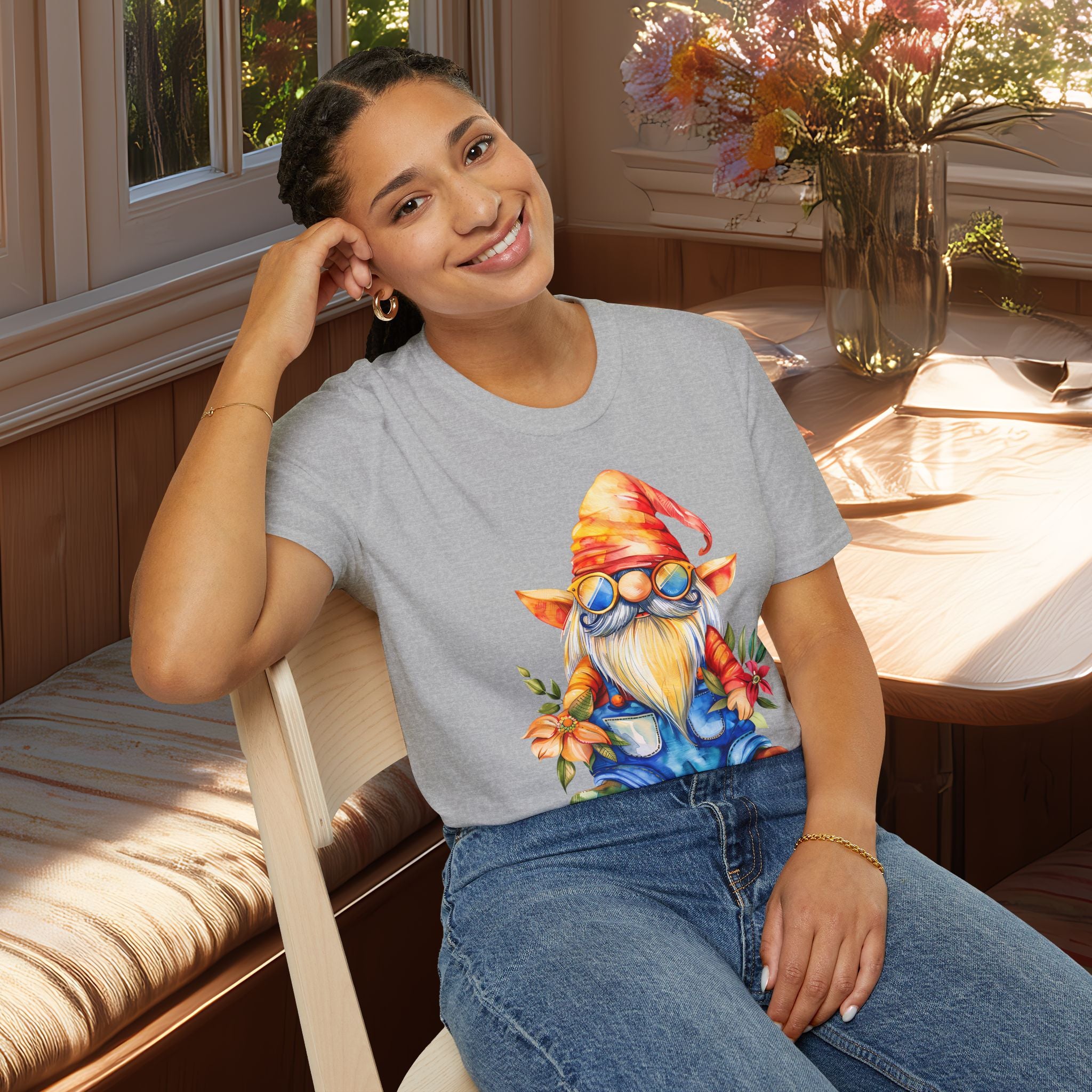 Summer Vibes Farmer Gnome T-Shirt