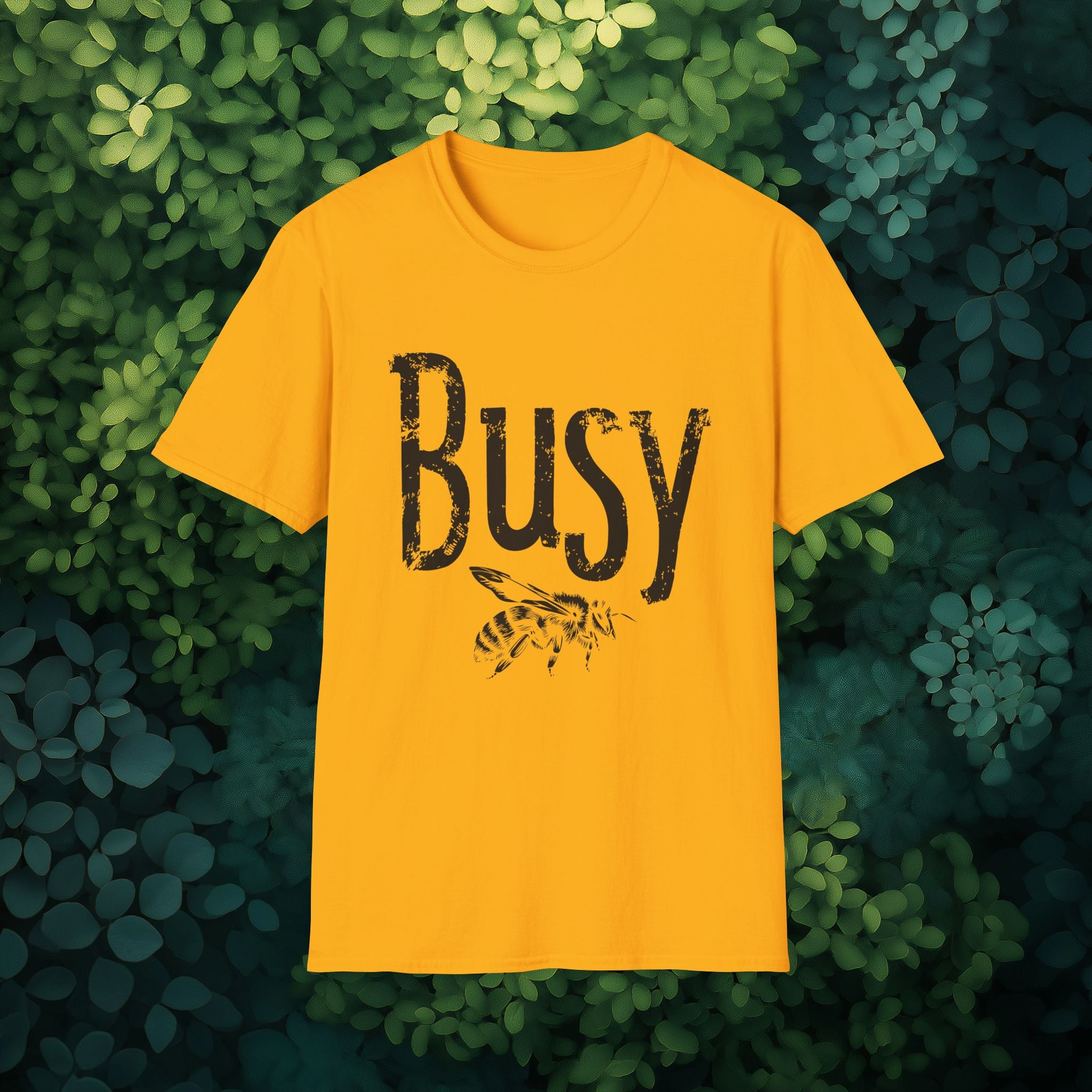 Retro Busy Bee T-Shirt for Nature Lovers
