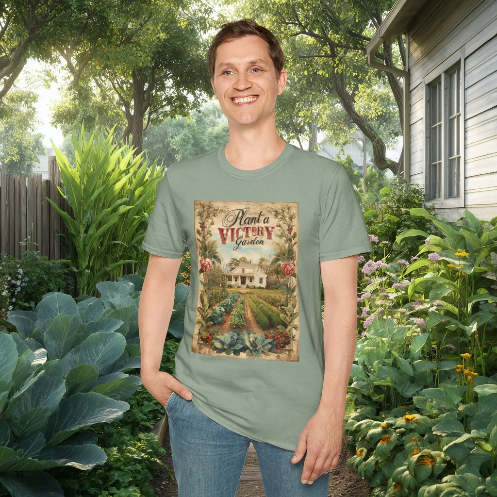Vintage Plant a Victory Garden Poster T-Shirt