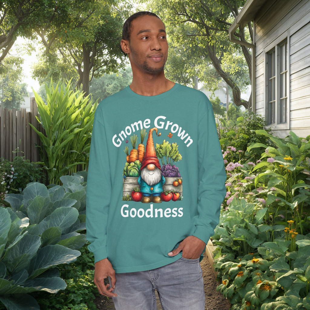 Gnome Grown Goodness Long Sleeve Tee