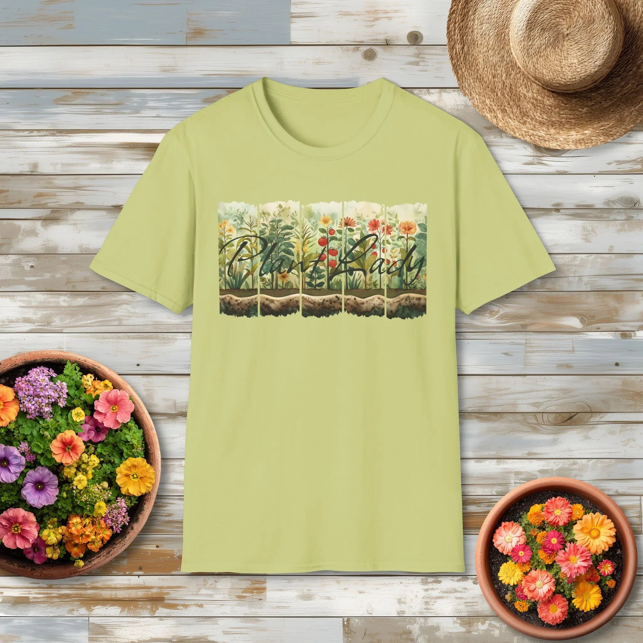 Plant Lady Backyard Gardener T-Shirt for