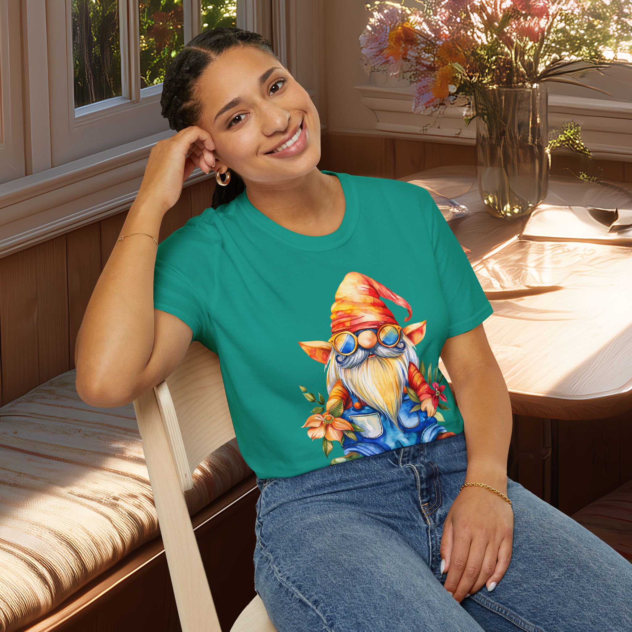 Summer Vibes Farmer Gnome T-Shirt