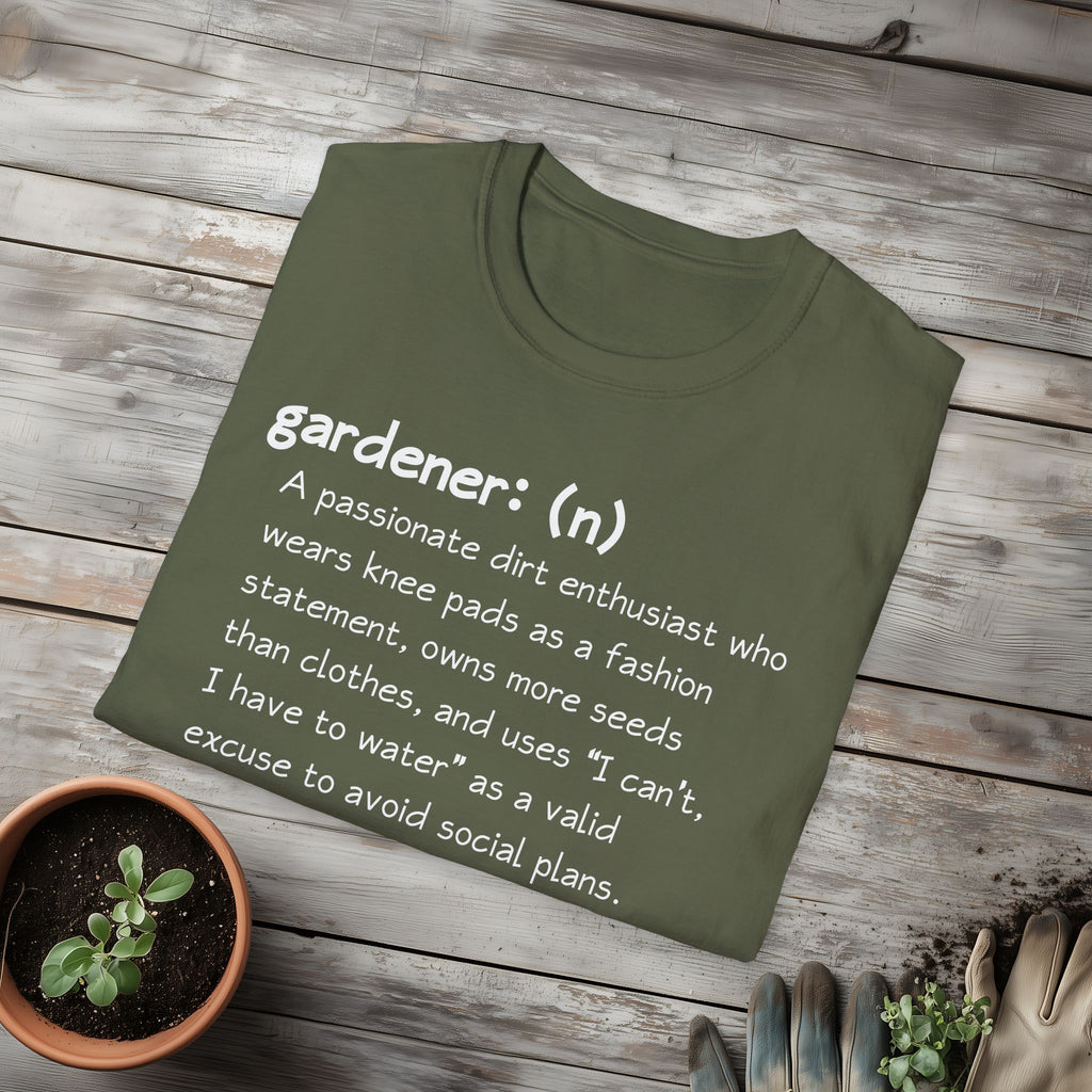 Gardener Definition, Introvert T-Shirt