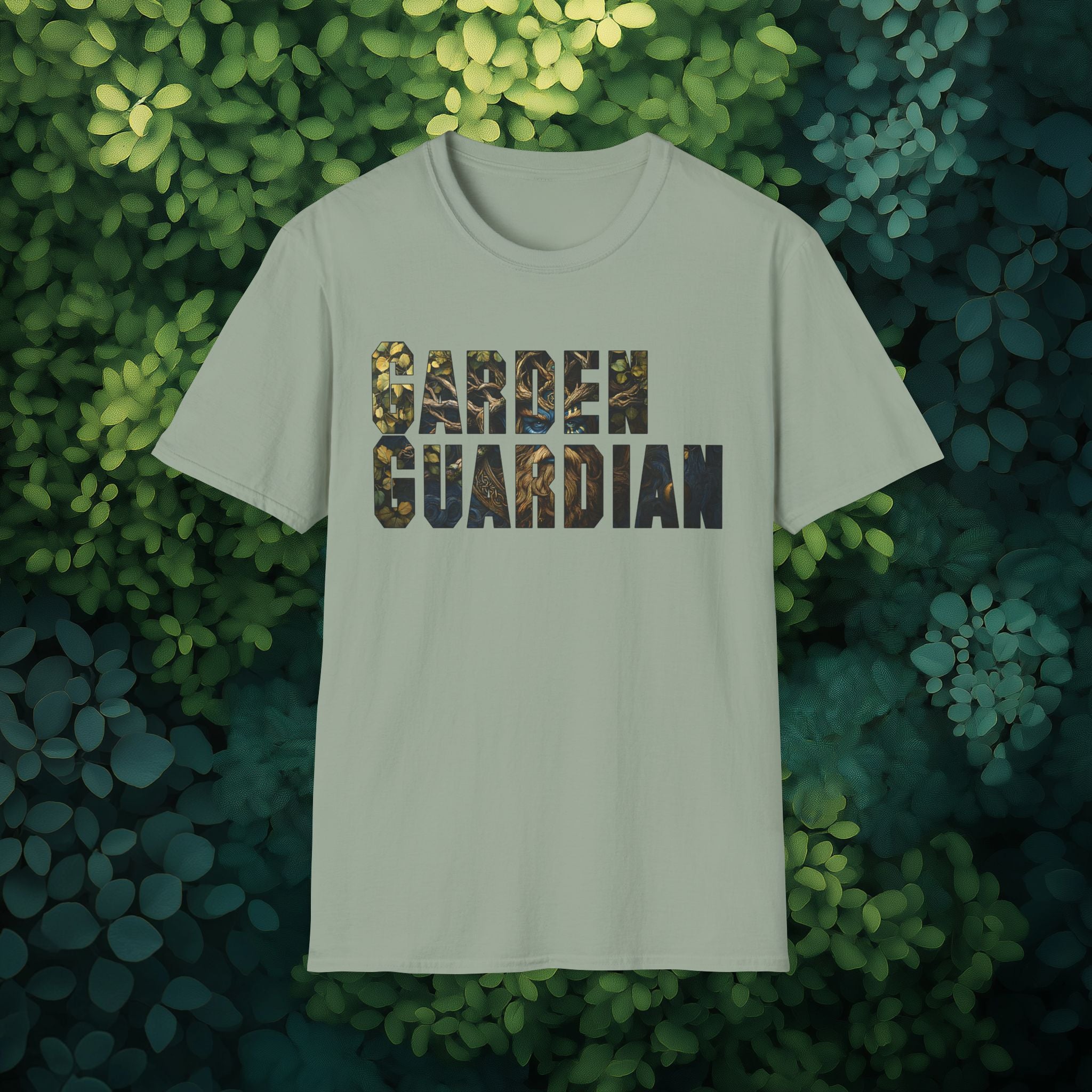 Fantasy Garden Guardian T-Shirt for Gardeners
