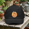 Retro Busy Bee Garden Club Emblem Dad Hat