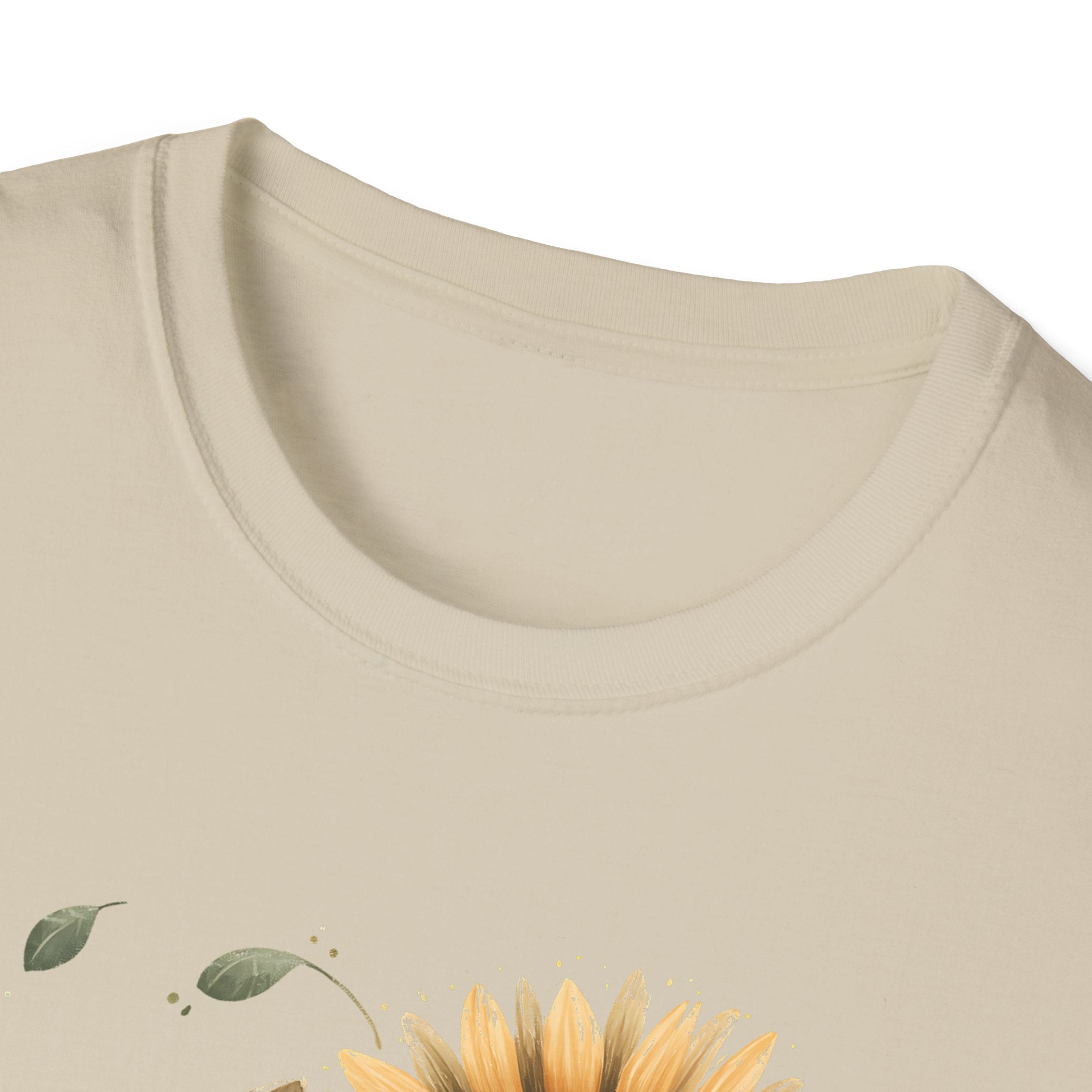 Plant Whisperer Girl and Sunflower T-Shirt