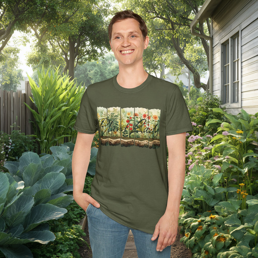 Plant Lady Backyard Gardener T-Shirt for