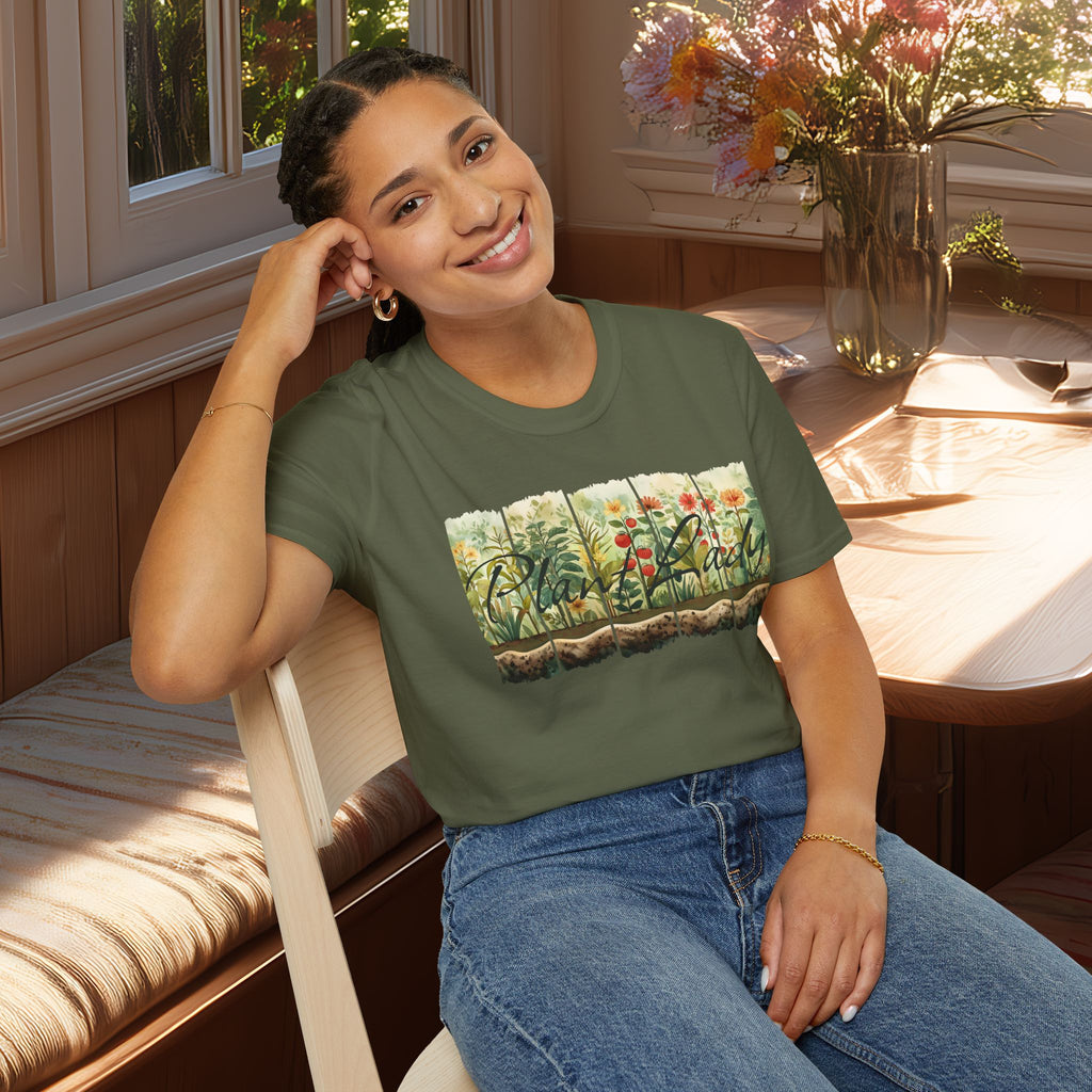 Plant Lady Backyard Gardener T-Shirt for