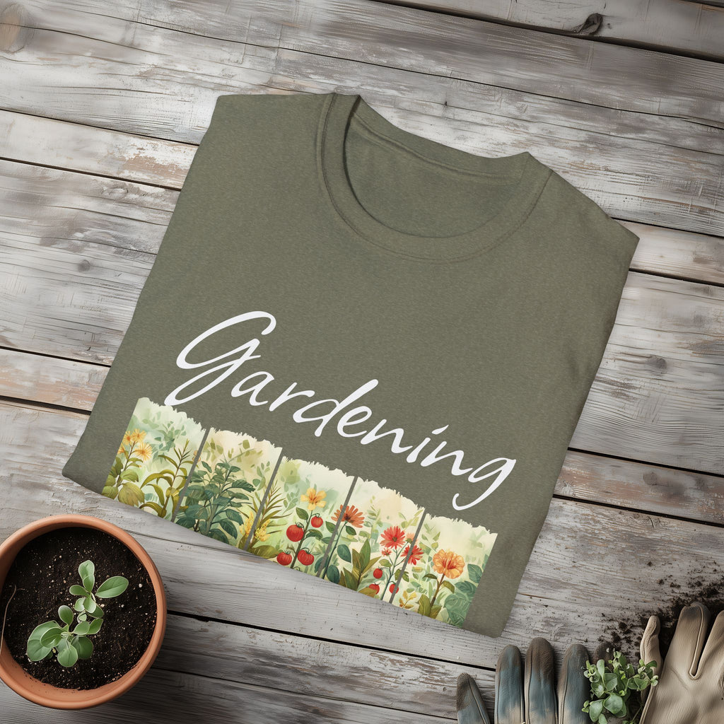 Because Murder is Wrong Sarcastic T-Shirt for Gardeners